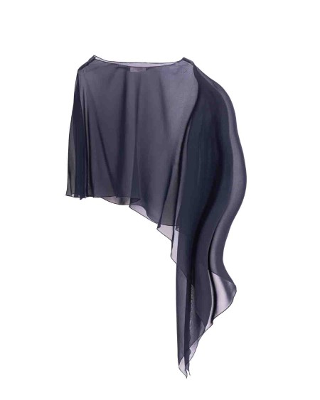 Shop ANTONELLI  Coprispalle: Antonelli "Melone" silk shrug.
Asymmetrical shrug.
Composition: 100% silk.
Made in Italy.. MELONE J9510L 261-813